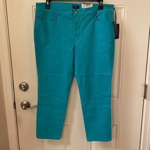 NWT NYDJ, Not Your Daughter’s Jeans, Aquamarine 18P Skinny Ankle Women’s Jeans